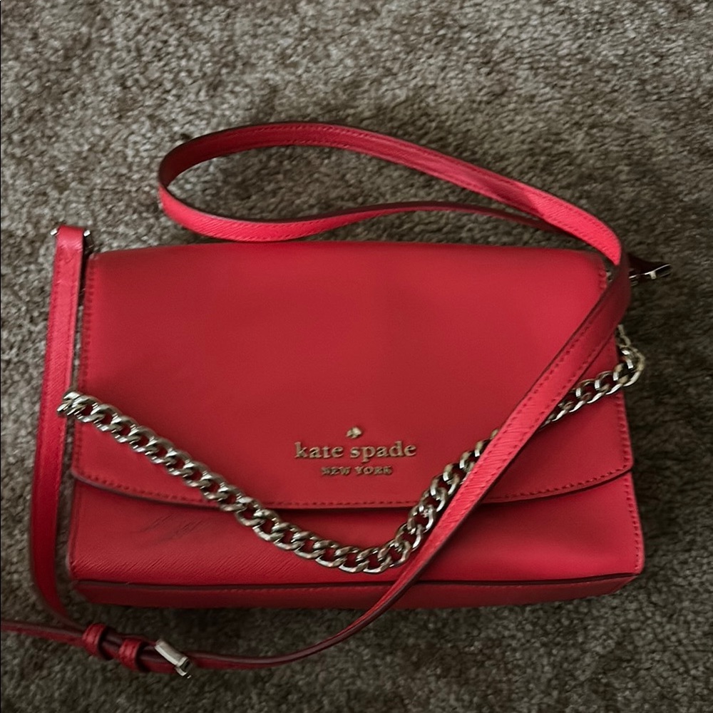 Kate Spade Red Crossbody Bag